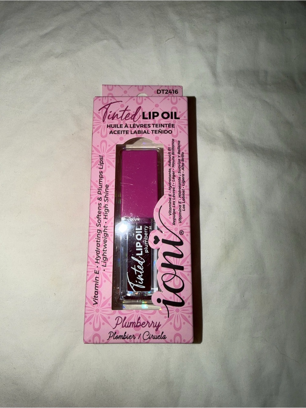 IONI Tinted Lip Oil - Plumberry (Pink)